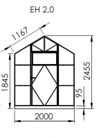 Ecoslider EH 2m x 4,12m