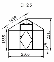 EcoSlider EH 2.5m x 4,12m