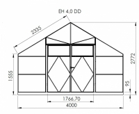 EcoSilder EH 4m x 4,12m 6/8/10mm