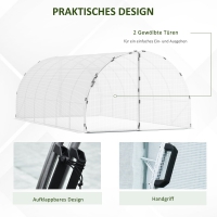 Folie Tunnel Kas 570 x 292 x 195 cm Wit