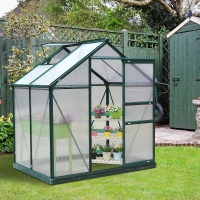 Kas met Polycarbonaat 4mm 190 x 122 x 201 cm