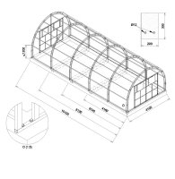 Agrimonia 4x4m (16m2) 6mm