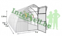 Galanthus 3x10m (30m2) 6mm Polyplaten