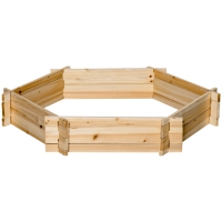 Houten tuinbakrand 100x92x16cm