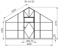 EcoSilder EHLB 4m x 4.12m
