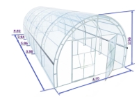 Agrimonia MAX 4x6m (24m2) 6mm
